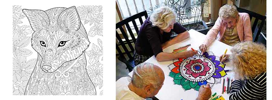 14 Benefits of Coloring for Seniors