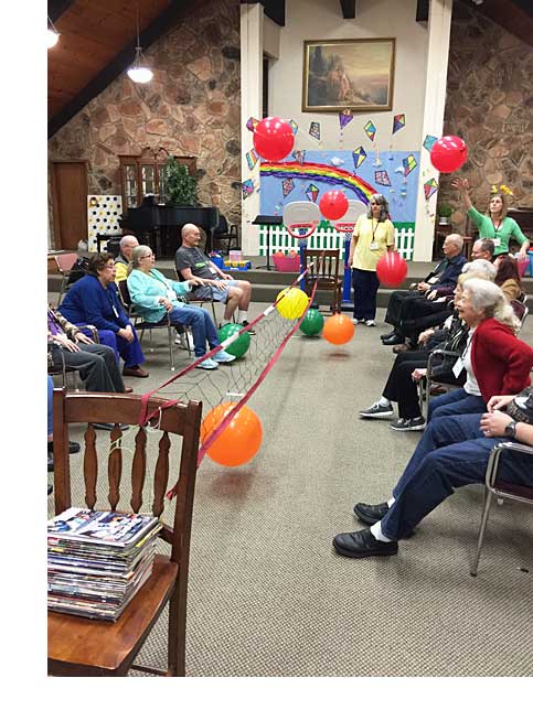 Many services and supervised activities are available at an Adult Day Care Center. Many services and supervised activities are available at an Adult Day Care Center.