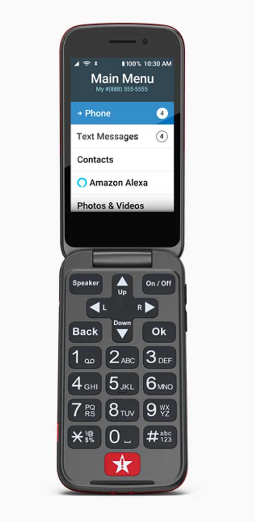 The best senior citizen cell phones. Jitterbug Flip 2