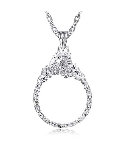 Good gifts for old people - Magnifying Glass Necklace. Good gifts for old people - Magnifying Glass Necklace.