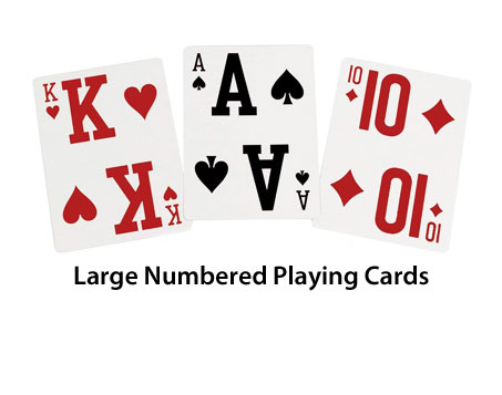 low vision playing cards low vision playing cards