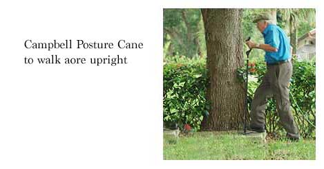 proper cane height, campbell posture