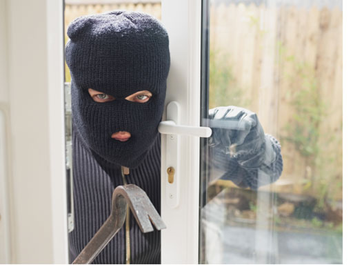 Burglars avoid homes with a security system. Burglars avoid homes with a security system.