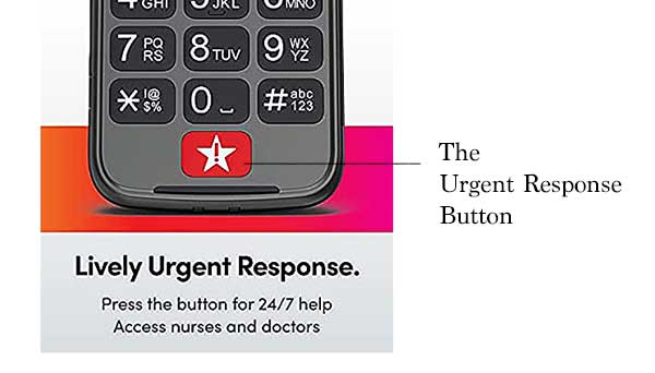 Lively Jitterbug Flip 2 Cell Phone, Urgent Response Button for Seniors. Lively Jitterbug Flip 2 Cell Phone, Urgent Response Button for Seniors.