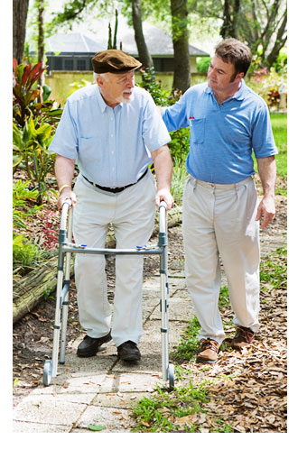 elderly exercise with a walker elderly exercise with a walker