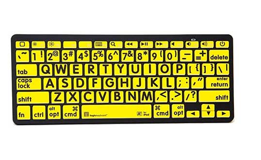 Good gifts for old people with visual impairment - Low Vision Computer Keyboard. Good gifts for old people with visual impairment - Low Vision Computer Keyboard.